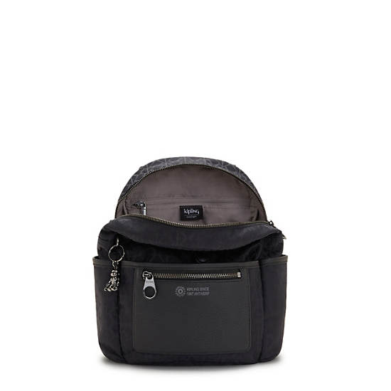 Kipling City Pack Mini Fashion Backpacks Signature Black | CA 1484CT